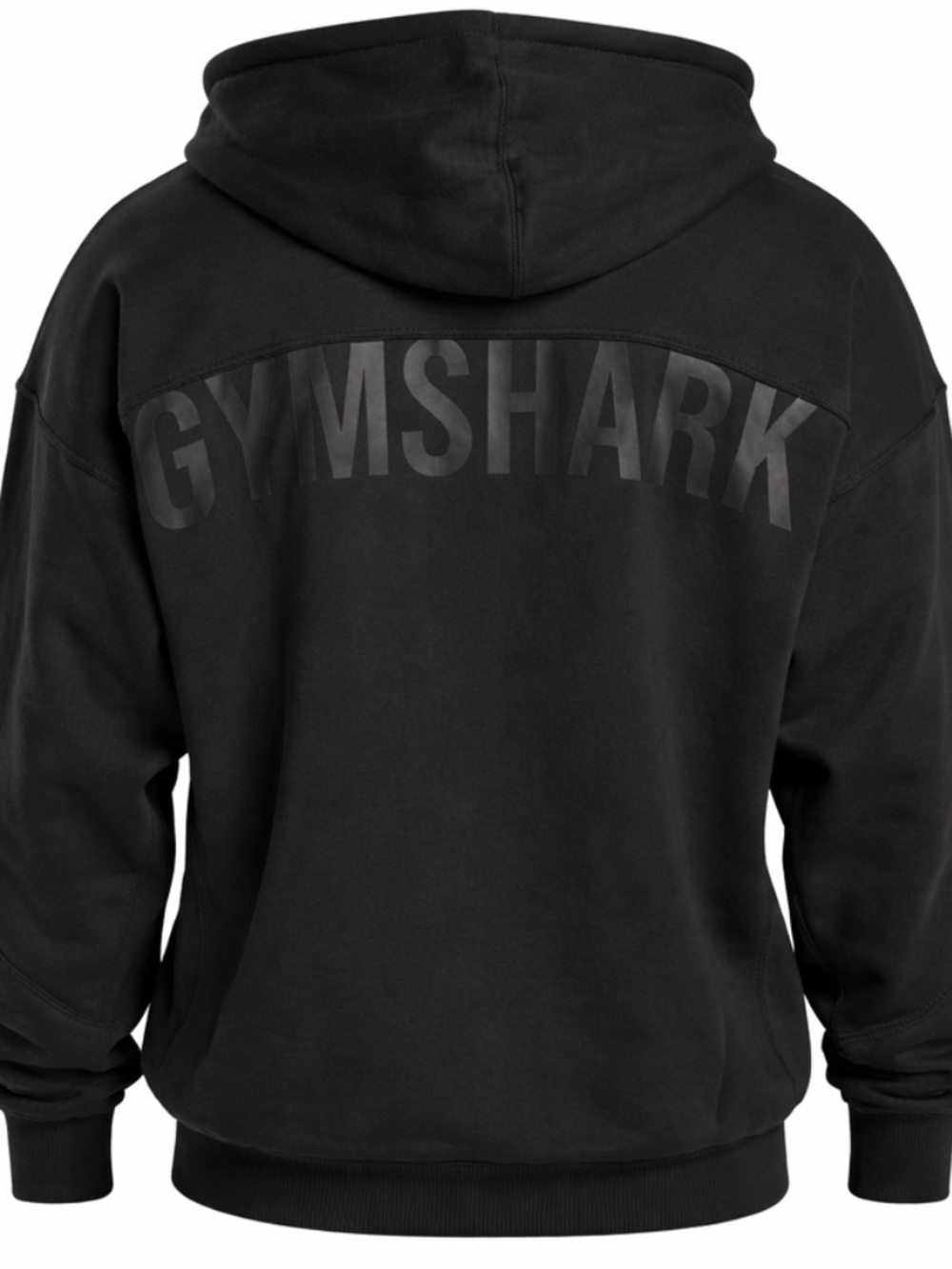 Gymshark Black Logo Back Hooded Sweatshirt